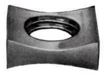 Maclean Power Steel Concave Locknuts 3/4 in Hot-dip Galvanized