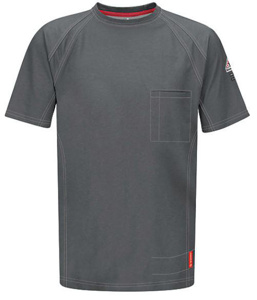 Workwear Outfitters Bulwark FR iQ Series® T-shirts 3XL Charcoal Mens