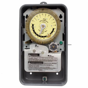 Intermatic T1970 Series Time Clock Electromechanical 24 hr 20 A Metallic