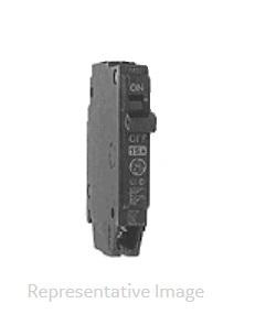 ABB Midwest Electric THQP Series Half-size Molded Case Plug-in Circuit Breakers 15 A 120/240 VAC 10 kAIC 1 Pole 1 Phase