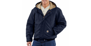 Kits - Carhartt FR Lined Insulated Midweight Hooded Jackets - Co-Mo <em class="search-results-highlight">Logo</em> Large Dark Navy Mens