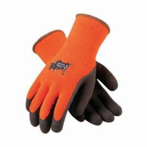 PIP PowerGrab™ Thermo Gloves Large Brown/Orange Acrylic Terry