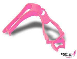 Ergodyne Squids® 3405 Grabbers with Belt Clip 2 in Acetal Copolymer Pink
