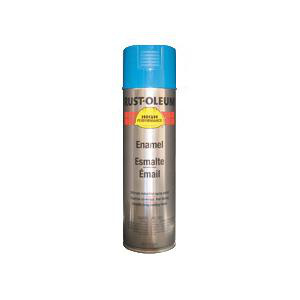 Rust-Oleum V2100 System Enamel Spray Paints Safety Blue 15 oz Aerosol