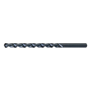 Greenfield Notched Point Extra Length Drill Bits 1/8 x 10 in High Speed Steel (HSS) Straight Shank 1/8 in