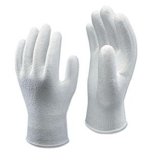 Cut-resistant Gloves Large White Goatskin Leather