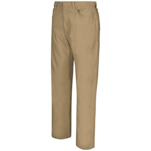Workwear Outfitters Bulwark FR Midweight Loose Straight Leg Pants 36 x 32 Khaki Mens