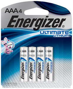 Energizer Ultimate Lithium Batteries 1.5 V AAA