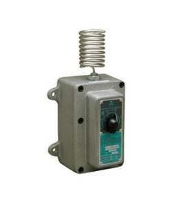 Marley Engineered Products (MEP) JC80 Series Single Pole - Snap Action Specialty Thermostat - Line Voltage 120 - 277 V 18 A Gray