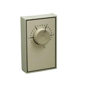 Marley Engineered Products (MEP) WR6 Series Single Pole - Hydraulic Action Wall Thermostat - Line Voltage 120 - 277 V 22 A Beige