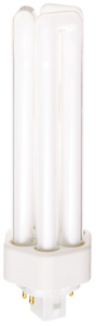 Satco Products Triple Twin Tube (TTT) Compact Fluorescent Lamps 42 W 4-pin (GX24q-4) 4100 K Non-dimmable 82 CRI 3200 lm