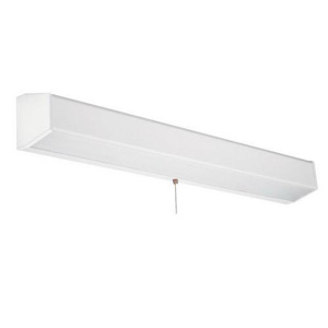 Signify Lighting AH Series Series Wall Brackets T8 Fluorescent Pattern 12.125 Acrylic White