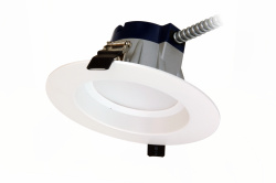 Sylvania Ultra HO Recessed LED Downlights 120 - 277 V 8 W 5 in<multisep/> 6 in 4000 K White Dimmable 700 lm