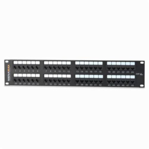 SignaMax C6C Series Patch Panels Cat6 48 Port 2 Rack Unit