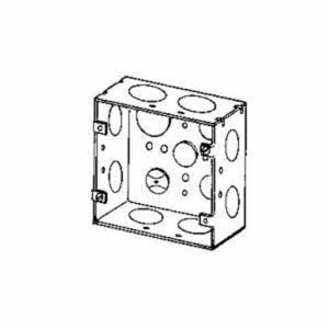 Appleton Emerson ETP™ 4 Square 1900 Boxes 4 Square Box Screws 1-1/2 in Metallic