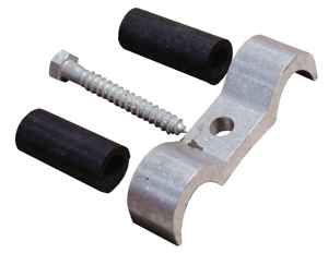 AFL Wood Pole Clamps Steel 2.81 in Galvanized