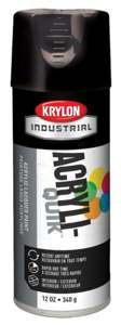 Krylon Interior/Exterior Industrial Paints Gloss Black 16 oz