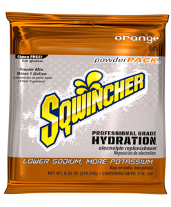 Sqwincher Powder Packs Orange 1 gal