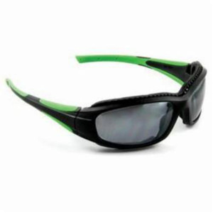 3M Safety Sunwear Safety Glasses Anti-scratch Gray Black/Green