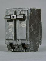 ABB Midwest Electric CB Series Molded Case Plug-in Circuit Breakers 60 A 120/240 VAC 10 kAIC 2 Pole 1 Phase
