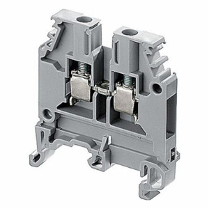 TE Connectivity SNA Series M4/6 IEC Style Feed-Through Terminal Blocks Screw Clamp 1 Tier 22 - 10 AWG