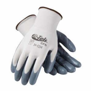 PIP G-Tek® Economy Grade Coated Gloves Large Gray/White