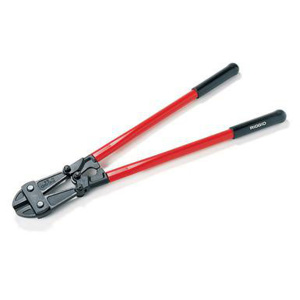 Emerson Ridgid 14 Steel Bolt Cutters 7/16 inch, Brinell 196/Rockwell 15, 3/8 inch, Brinell 300/Rockwell C31, 5/16 inch, Brinell 388/Rockwell C42 Metal with Grips
