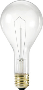 Signify Lighting PS35 Series Incandescent A-line Lamps PS35 300 W Mogul (E39)