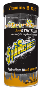 Sqwincher 10 Count Hot Stik Tubes Apple Cider 10 oz
