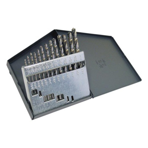 Greenfield General Purpose Jobber Length Drill Sets 13 Piece High Speed Steel (HSS) 1/16 - 1/4 in