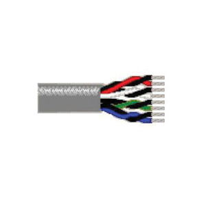 Belden Multi-pair Riser Signal Cable 1000 ft Reel 20/6PR Chrome Unshielded
