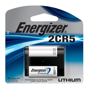 Energizer Miniature and Photo Electronic Watch Batteries 6 V 2CR5