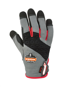 Ergodyne ProFlex® 710CR Trades Gloves Small Black Neoprene, Spandex®, Synthetic Leather, Terry Cloth