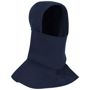 Workwear Outfitters Bulwark FR Balaclavas with Face mask One Size Fits Most Navy Cotton, Spandex® 9.6 cal/cm2