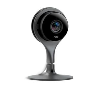 Nest Indoor Security Cameras 1080 p 130 degrees, diagonal Black