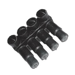 Connector Manufacturing Submersible Dual-rated Secondary Connectors 12 AWG - 350 kcmil 4 Port