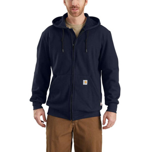 Kits - Carhartt FR Rain Defender® Heavyweight Loose Full Zip Hoodies - Co-Mo Logo Small Dark Navy Mens