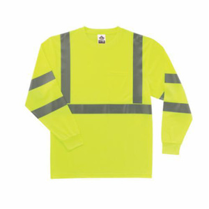 Kits - Ergodyne GloWear® High Vis Reflective Shirts - Border States <em class="search-results-highlight">Logo</em> Large High Vis Lime Mens