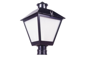Current Lighting Town and Country Traditional HPS Post Top Light Fixtures High Pressure Sodium 100 W