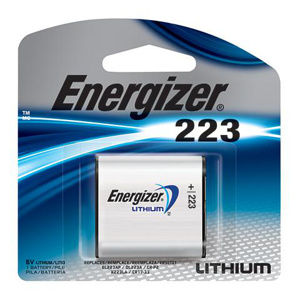 Energizer Miniature and Photo Electronic Watch Batteries 6 V Lithium 223