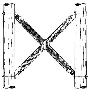 Hughes Brothers 1042 Crossarm Braces