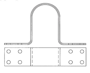 Sefcor CFX Series Copper <em class="search-results-highlight">Straps</em> 4 Hole