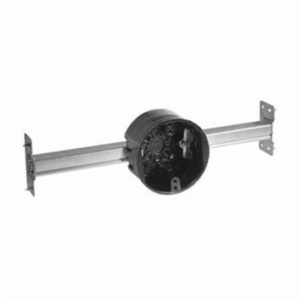 ABB Thomas & Betts 4070 Series Round Bar Hanger Ceiling Fan Boxes Phenolic 2-3/8 in Adjustable Bar Hanger (12 - 24 in)