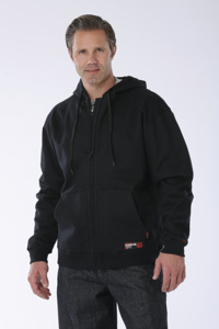 Cinch FR LS WRX Full Zip Hooded Jackets Large Black