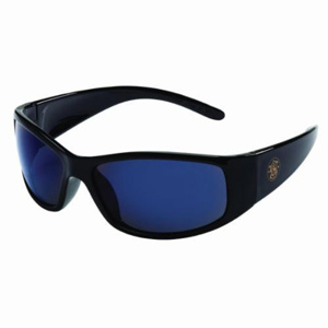 Kimberly-Clark Smith & Wesson® Safety Glasses Anti-fog Blue Mirror Black
