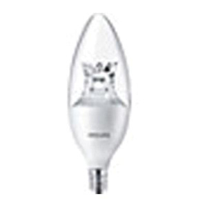 Signify Lighting B12 Series Blunt Tip Decorative Candle LED Lamps B12 2700 K 4.5 W Candelabra (E12)