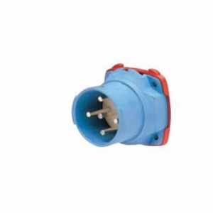 Meltric 63 Series Pin and Sleeve Inlets 20 A NEMA 4X 3P4W Male Blue