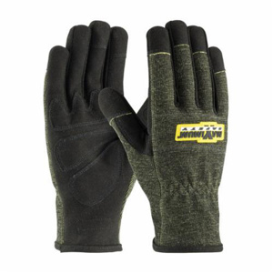 PIP Maximum Safety® FR Treated High Performance Utility Gloves Large Synthetic Suede Black