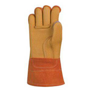 NSA Kunz Glove Co. 290 Cream Cowhide Leather Gloves 10