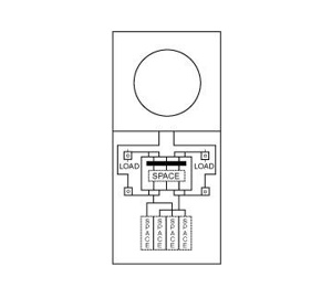 ABB Midwest Electric THQL Series Provision for Main Breaker Combination Service Entrance Loadcenters 200 A Ringless Style - Surface UG